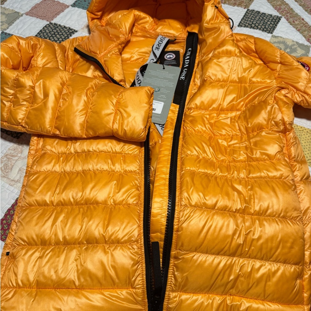 Canada Goose Orange Puffer Jacket